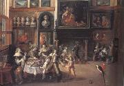 Peter Paul Rubens The Great Salon of Nicolaas Rockox's House (mk01) USA oil painting artist
